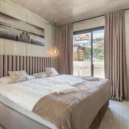 Beach Front Home In Baska With Sauna