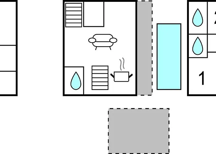 Beautiful Home In Baska With Wifi 度假居 *